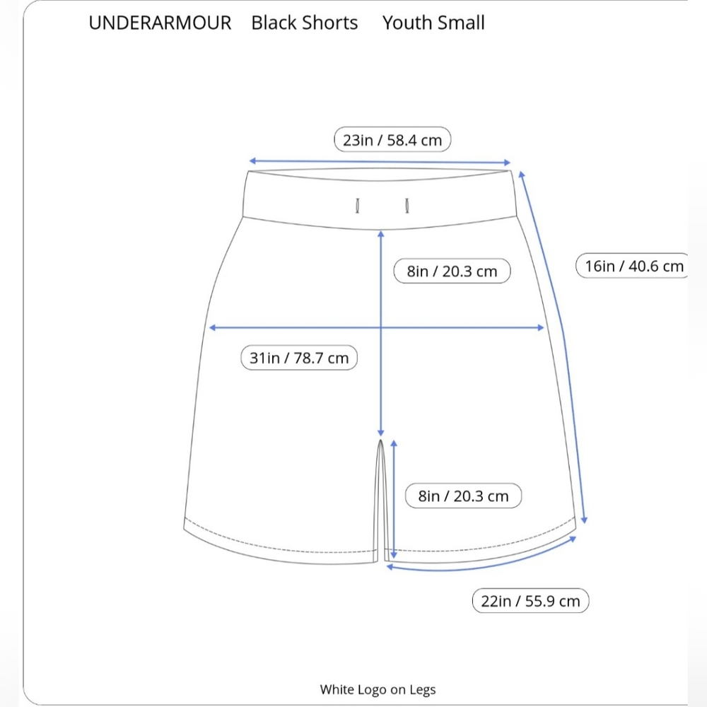 Under Armour Heatgear Loose Stunt Big Logo Shorts Boy's Youth S Small Black Gray - Picture 8 of 8